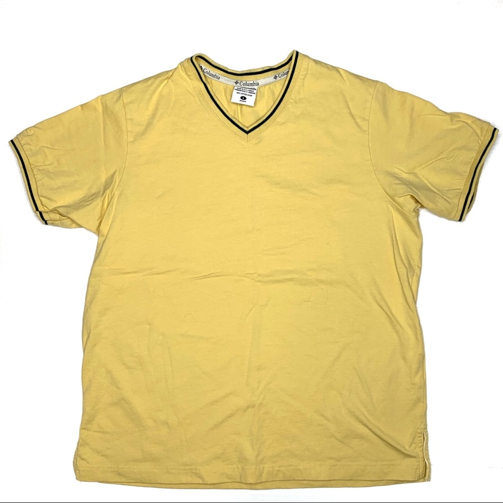 COLUMBIA Woman’s V-Neck T-Shirt Size L